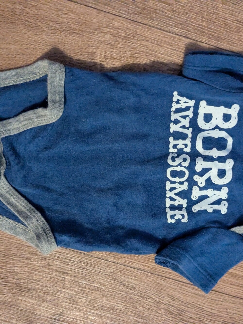 Born Awesome Baby Onesie